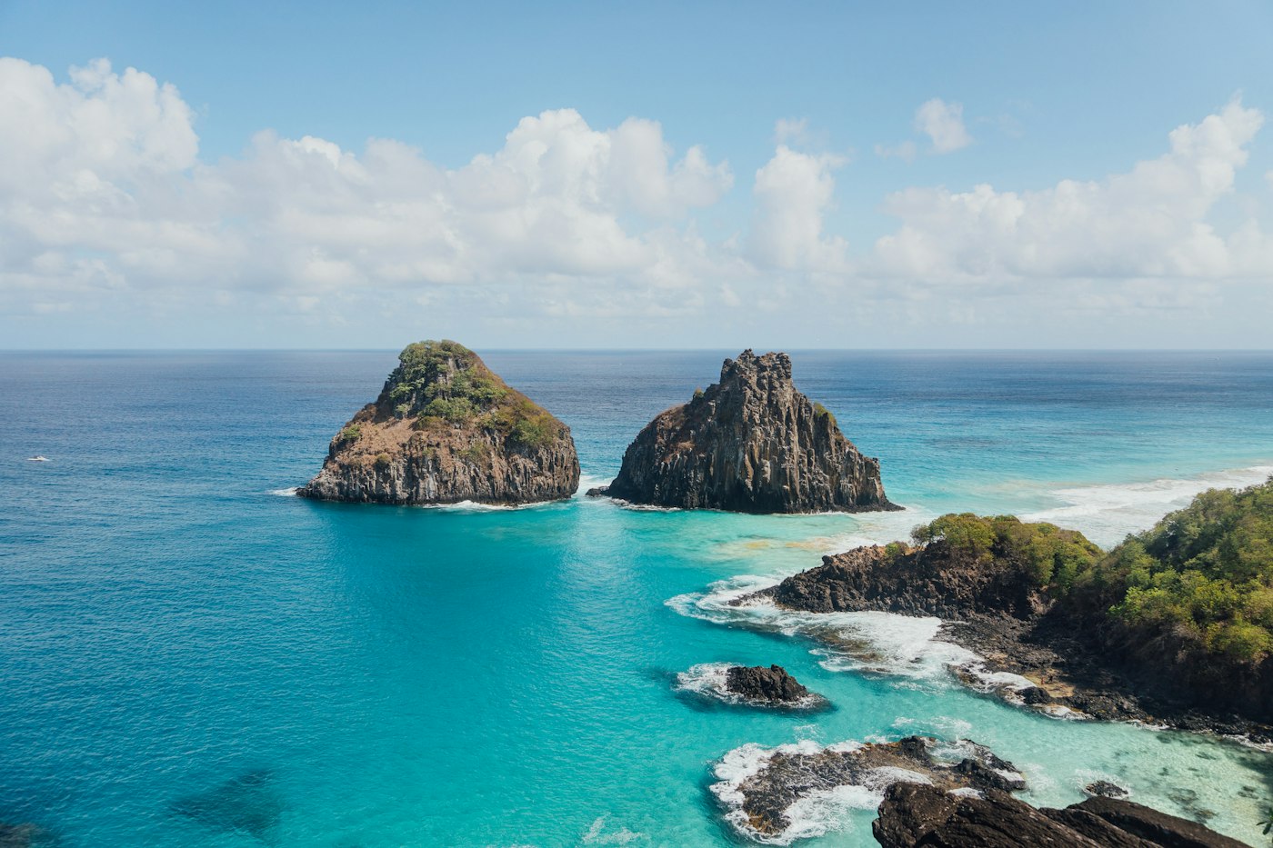 Morro Dois Irmãos in Fernando de Noronha, Brazil